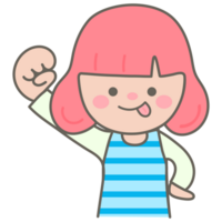 cute business woman character png