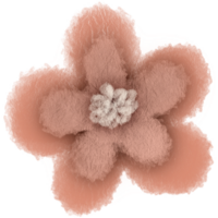 Rosa Stoff Blume Illustration png