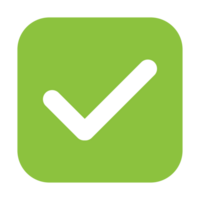 Green Checkmark Box png