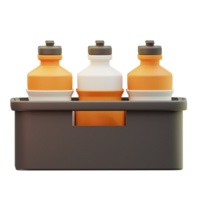 3d illustration of Sport Drinks png