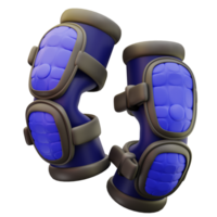 3d illustration leg guards png