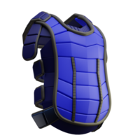 3d illustration Catcher's Chest Protectors png