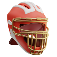 3d illustration Catcher's  Helmets png