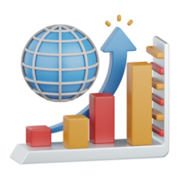 3d Rendern Netz Analytik isoliert nützlich zum seo, Webseite, Internet, Optimierung und andere png