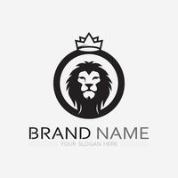 Lion Logo Template vector icon