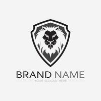 Lion Logo Template vector icon