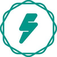 Thunder Vector Icon