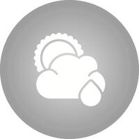 icono de vector de nube