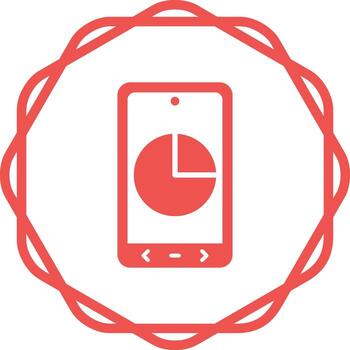 Pie Chart Vector Icon