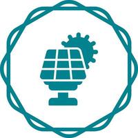 Solar Panel Vector Icon