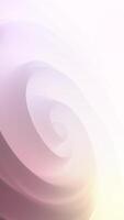 verticale video - elegante di seta raso fluente spirale nel pastello colori ricorda di rosa rosa petali dispiegarsi. Questo romantico floreale movimento sfondo è pieno HD e un' senza soluzione di continuità ciclo continuo con copia spazio.