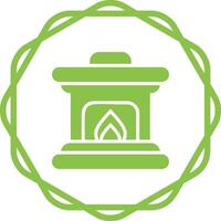Fire Place Vector Icon