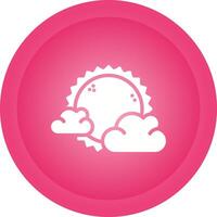 icono de vector de nube