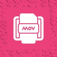 Mov File Vector Icon