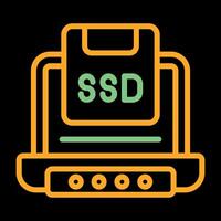 Solid State Drive Vector Icon