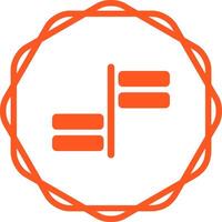 Horizontal Alignment Vector Icon