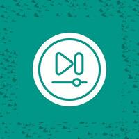 Video Next Track Button Vector Icon
