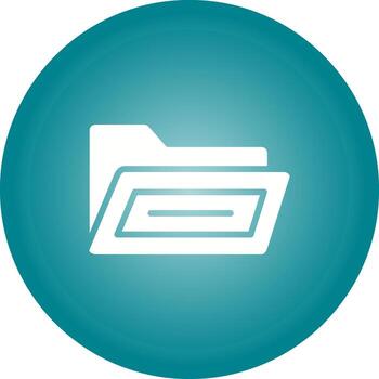 Open File Folder Vector Icon