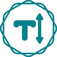Text Vector Icon