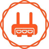 Router Vector Icon