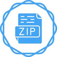 ZIP Vector Icon