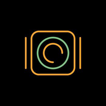 Button Vector Icon