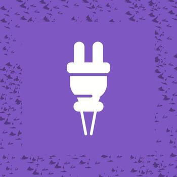 icono de vector de enchufe