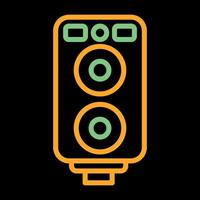 Sound System Vector Icon