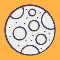 Moon Vector Icon