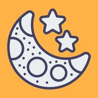 Moon Vector Icon