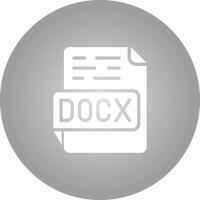 icono de vector docx