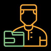 Data Manager Vector Icon
