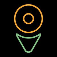 Scroll Down Vector Icon