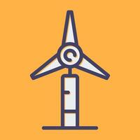 Windmill Vector Icon