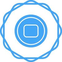 Stop Button Vector Icon