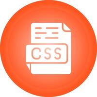 icono de vector de css