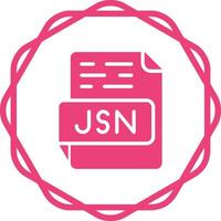 json vector icono