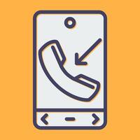 Incoming Call Vector Icon