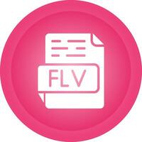 FLV Vector Icon