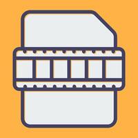 Video File Vector Icon