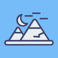 Mountain Vector Icon