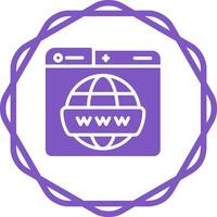 World Wide Web Vector Icon