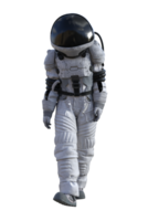 astronaut på transparent bakgrund, 3d framställa png