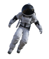 astronaut på transparent bakgrund, 3d framställa png