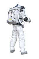 astronaute sur transparent arrière-plan, 3d rendre png