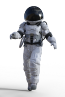 astronaut på transparent bakgrund, 3d framställa png