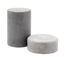 concreto modelo pódio pedestal para mostrar Cosmético ou pele Cuidado produtos exibição em transparente fundo , png Arquivo