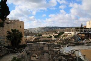 A view of Jerusalem in Israel photo