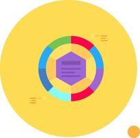 Infographic elements Long Circle Icon vector