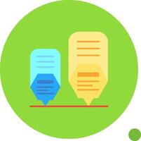 Infographic elements Long Circle Icon vector